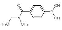 4-(Ethyl(methyl)carbamoyl)phenylboronic acid - Chemical structure and product image