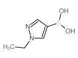 1-Ethylpyrazole-4-boronic acid - Chemical structure and product image