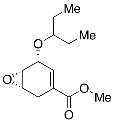 (1R,5S,6S)-rel-5-(1-Ethylpropoxy)-7-oxabicyclo[4.1.0]hept-3-ene-3-carboxylic Acid Methyl Ester - Chemical structure and product image