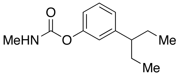 3-(1-Ethylpropyl)phenyl Methylcarbamate - Chemical structure and product image