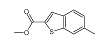 Ethyl 6-methyl-1-benzothiophene-2-carboxylate - Chemical structure and product image