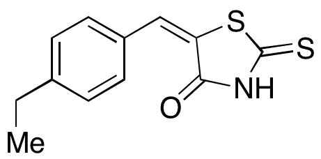 5-[(4-Ethylphenyl)methylene]-2-thioxo-4-thiazolidinone - Chemical structure and product image