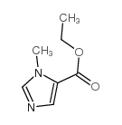 Ethyl 1-methylimidazole-5-carboxylate - Chemical structure and product image