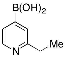 2-Ethyl-4-pyridinyl-boronic Acid - Chemical structure and product image