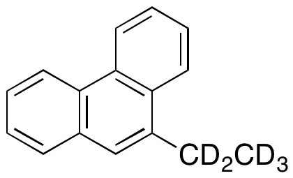 9-Ethylphenanthrene-D5 - Chemical structure and product image