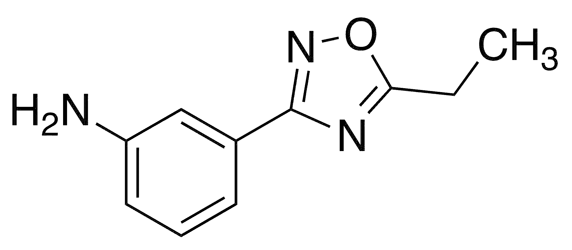 3-(5-Ethyl-1,2,4-oxadiazol-3-yl)aniline - Chemical structure and product image