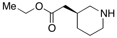 (S)-Ethyl 2-(Piperidin-3-yl)acetate - Chemical structure and product image