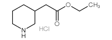 Ethyl piperidin-3-ylacetate, HCl - Chemical structure and product image