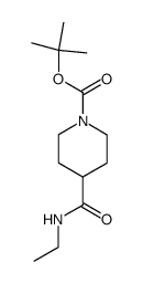 N-Ethyl 1-BOC-piperidine-4-carboxamide - Chemical structure and product image