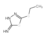 5-(Ethylsulfanyl)-1,3,4-thiadiazol-2-amine - Chemical structure and product image