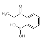 2-Ethylsulfinylphenylboronic Acid - Chemical structure and product image