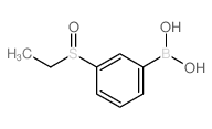 3-Ethylsulfinylphenylboronic Acid - Chemical structure and product image