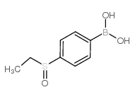 4-Ethylsulfinylphenylboronic acid - Chemical structure and product image