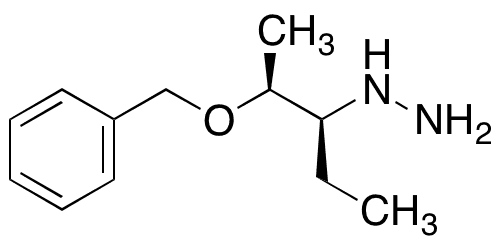 2-[(1S,2S)-1-Ethyl-2-(phenylmethoxy)propyl]hydrazine - Chemical structure and product image