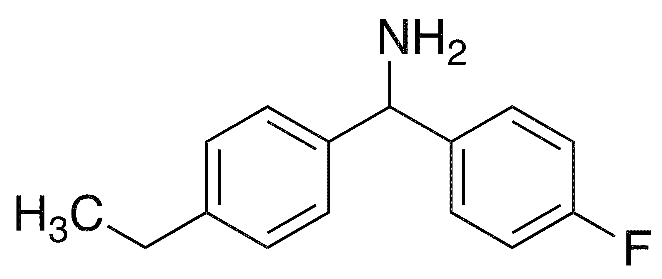 (4-Ethylphenyl)(4-fluorophenyl)methanamine - Chemical structure and product image