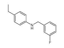 (4-Ethylphenyl)(3-fluorophenyl)methylamine - Chemical structure and product image