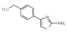 4-(4-Ethyl-phenyl)-thiazol-2-ylamine - Chemical structure and product image