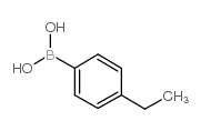 4-Ethylphenylboronic acid - Chemical structure and product image