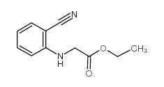 Ethyl 2-(2-cyanoanilino)acetate - Chemical structure and product image
