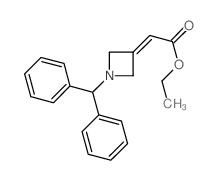 Ethyl 2-(1-benzhydrylazetidin-3-ylidene) acetate - Chemical structure and product image