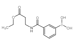 Ethyl 3-(3-boronobenzamido)propanoate - Chemical structure and product image