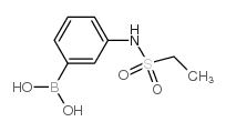 3-(Ethylsulfonamido)phenylboronic acid - Chemical structure and product image