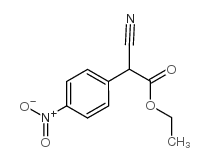 Ethyl 2-cyano-2-(4-nitrophenyl)acetate - Chemical structure and product image