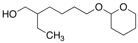 2-Ethyl-6-tetrahydropyranoxy-1-hexanol - Chemical structure and product image
