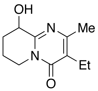 3-Ethyl-6,7,8,9-tetrahydro-9-hydroxy-2-methyl-4H-pyrido[1,2-a]pyrimidin-4-one - Chemical structure and product image