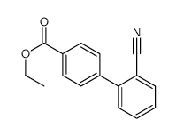 Ethyl 4-(2-cyanophenyl)benzoate - Chemical structure and product image