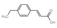 4-Ethylcinnamic acid - Chemical structure and product image