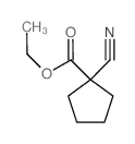 Ethyl 1-cyanocyclopentane-1-carboxylate - Chemical structure and product image