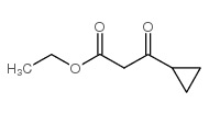 Ethyl 3-cyclopropyl-3-oxopropanoate - Chemical structure and product image