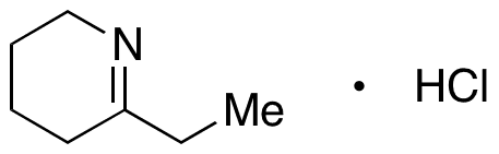 2-Ethyl-3,4,5,6-tetrahydropyridine Hydrochloride - Chemical structure and product image