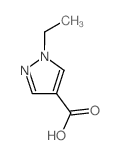 1-Ethyl-1H-pyrazole-4-carboxylic acid - Chemical structure and product image