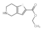 Ethyl 4,5,6,7-Tetrahydrothieno[3,2-c]pyridine-2-carboxylate - Chemical structure and product image