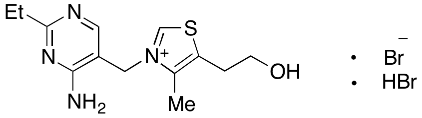 Ethyl Thiamine Bromide Hydrobromide - Chemical structure and product image