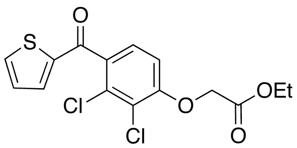 Ethyl-[4-(thienylketo)-2,3-dichloro-phenoxy]acetate - Chemical structure and product image