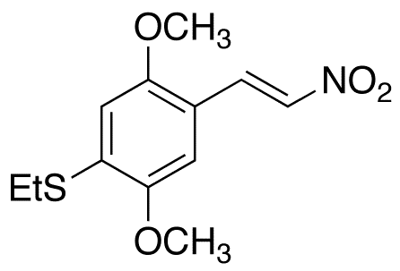 1-(Ethylthio)-2,5-dimethoxy-4-(2-nitroethenyl)benzene - Chemical structure and product image