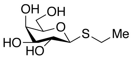 Ethyl beta-D-Thiogalactopyranoside - Chemical structure and product image