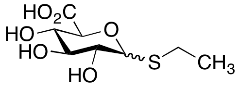 Ethyl 1-Thio-D-glucuronide - Chemical structure and product image