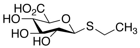 Ethyl 1-Thio-beta-D-glucuronide - Chemical structure and product image