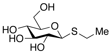 Ethyl beta-Thioglucopyranoside - Chemical structure and product image