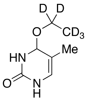 O4-Ethylthymine-d5 - Chemical structure and product image