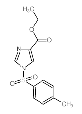 Ethyl 1-tosyl-1H-imidazole-4-carboxylate - Chemical structure and product image