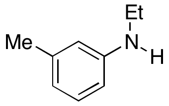 N-Ethyl-m-toluidine - Chemical structure and product image