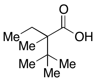 2-Ethyl-2,3,3-trimethylbutyric Acid - Chemical structure and product image