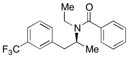 (S)-N-Ethyl-N-(1-(3-(trifluoromethyl)phenyl)propan-2-yl)benzamide - Chemical structure and product image