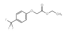 Ethyl 2-[4-(trifluoromethyl)phenoxy]acetate - Chemical structure and product image