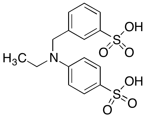N-Ethyl-N-(3-sulfobenzyl)sulfanilic Acid - Chemical structure and product image